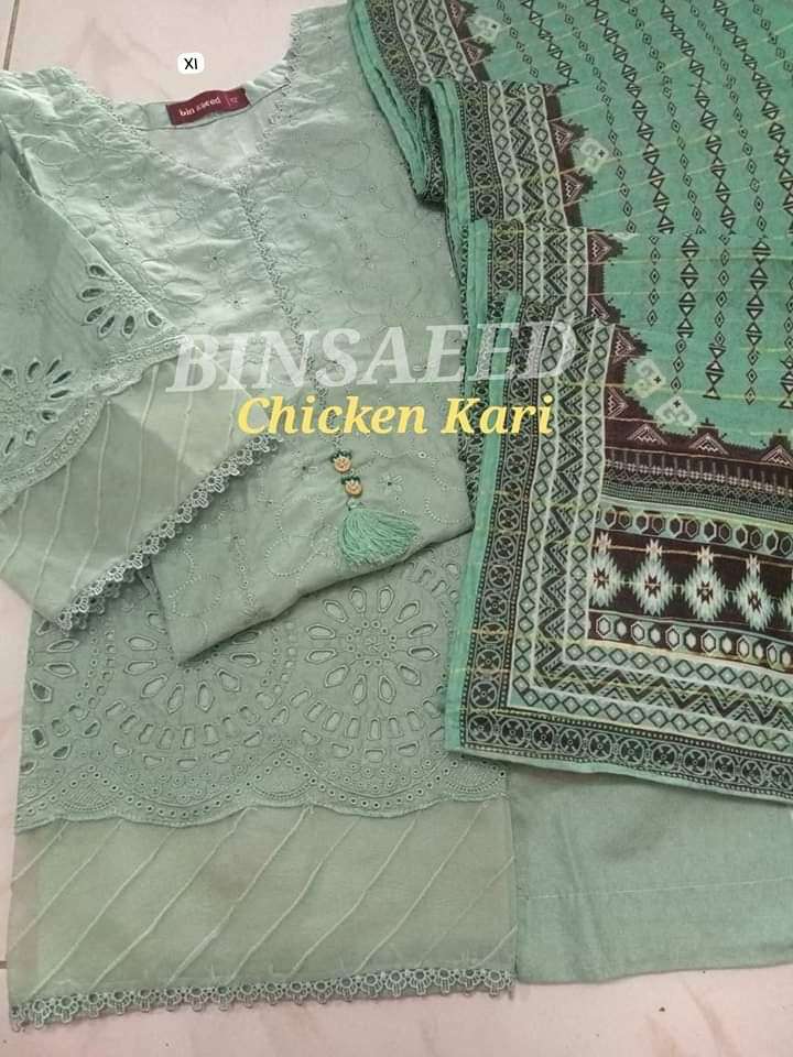 Bin Saeed Chikankari Ready to Wear Open pic